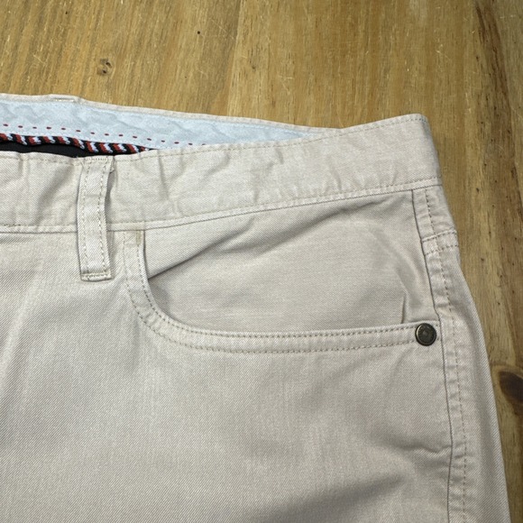 Johnston And Murphy XC4 Extreme Comfort Slim Fit Khaki Golf Pants 36x34 Coolmax - Picture 5 of 13